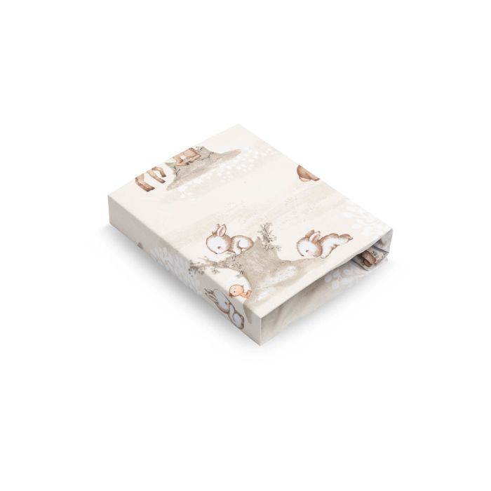 Paklode kūdikiui su guma 60x120 "Soul friends"- medvilninė