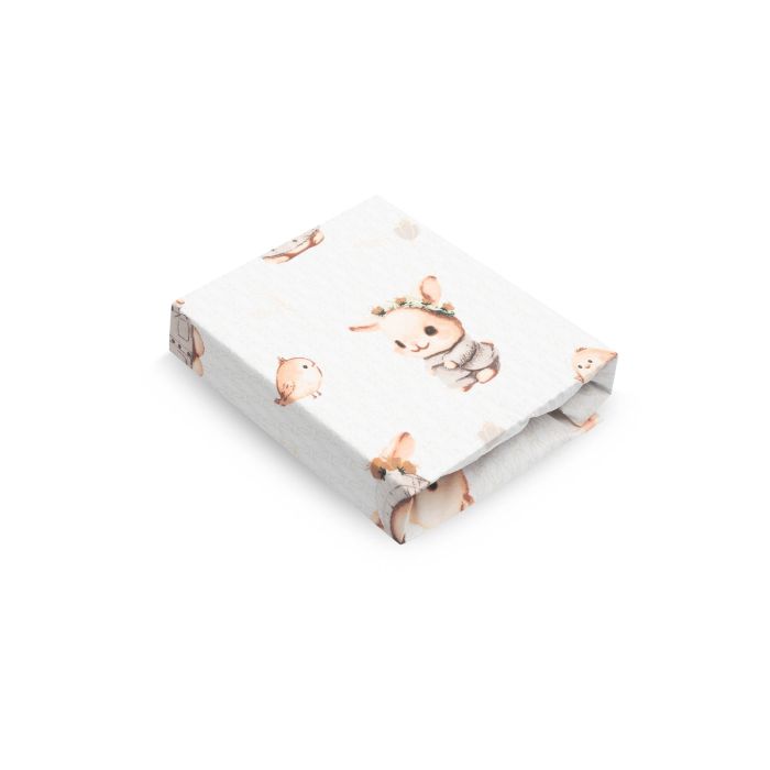 Paklode kūdikiui su guma 60x120 "LISSIE"- medvilninė