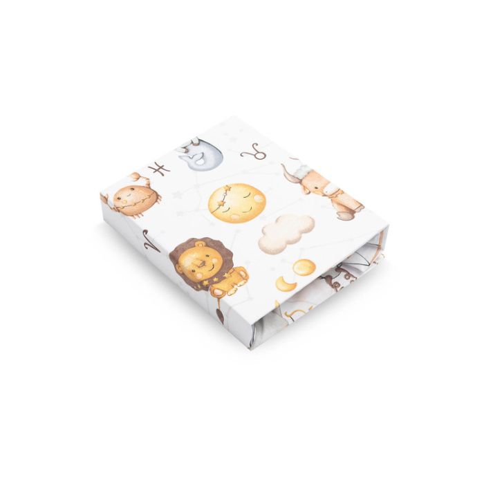 Paklode kūdikiui su guma 60x120 "Zodiac"- medvilninė