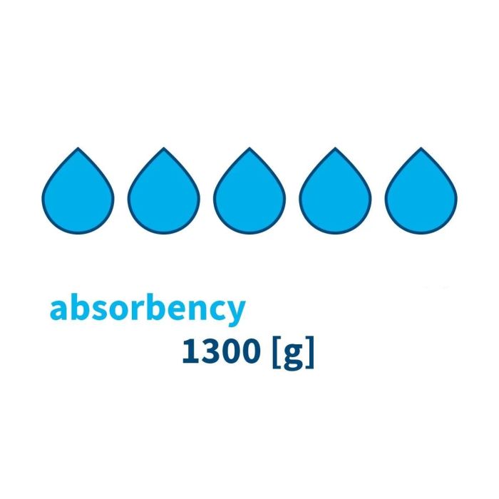 Vienkartiniai neperšlampami paklotai 90x60cm Babyono 20 vnt