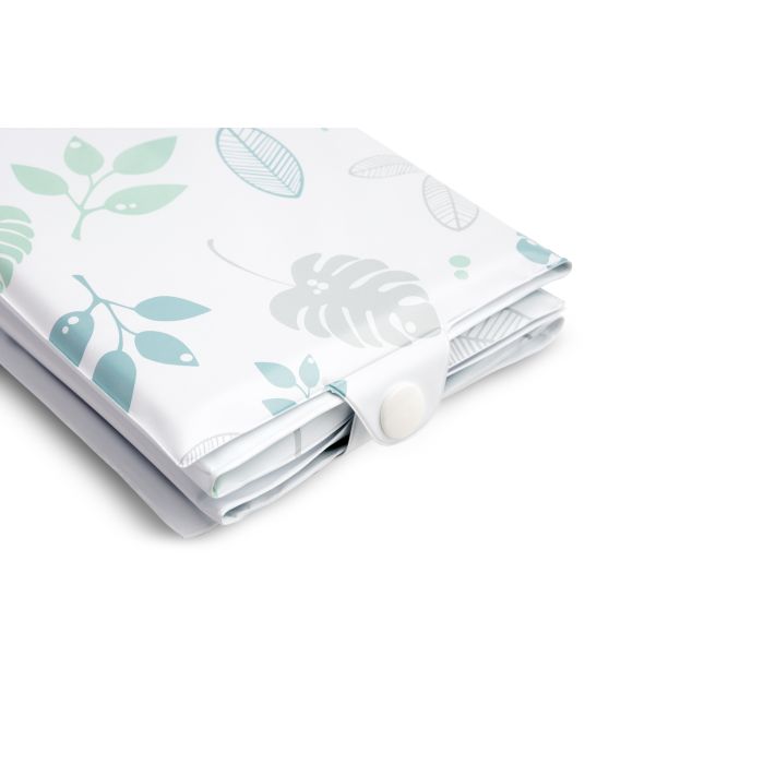 Kėlioninis neperšlampamas daugkartinis paklotas "Flora" 40x58 cm melsvas