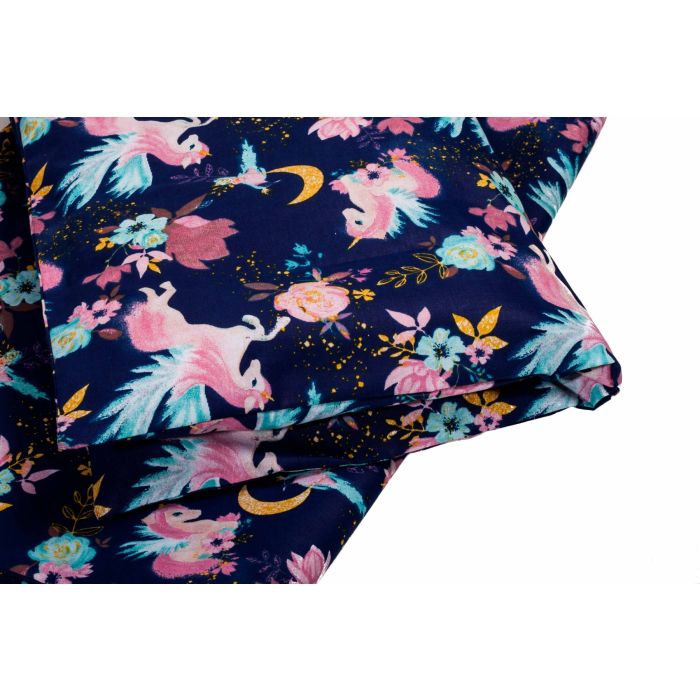 Patalynė kūdikiams 135x100 "Magic unicorns"  