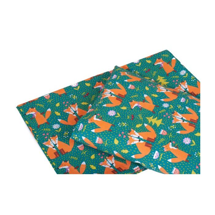 Kūdikio patalynės komplektas 135x100 "Red couple"   