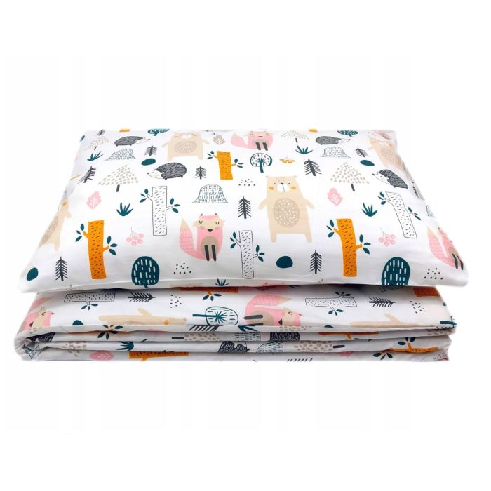 Patalynė kūdikiui 135x100 "Fox&Bear" 