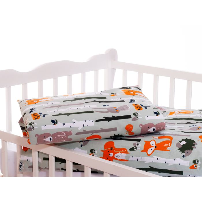 Patalynė kūdikiams 135x100 "Forest life" 