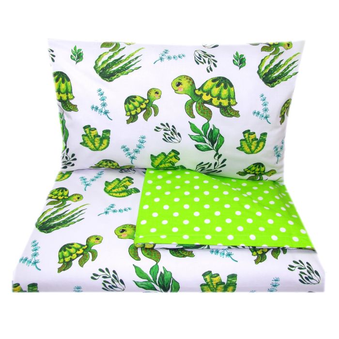 Patalynė (dvipusė) kūdikiams 135x100 "Water world"  