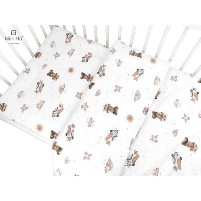 Patalynė kūdikiams 135x100 "Aviator teddy beige" 