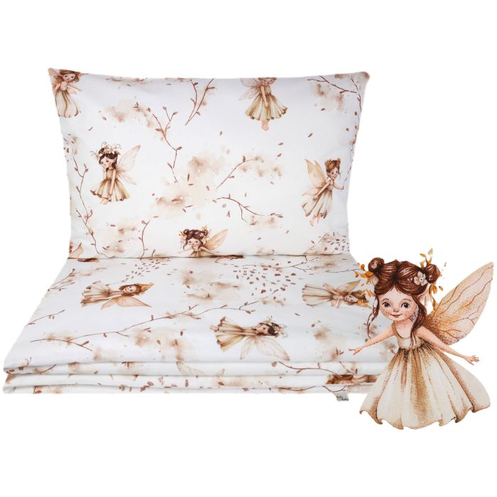 Patalynė kūdikio lopšiukui 80x70cm "Fairies brown"  internetu geresne kaina