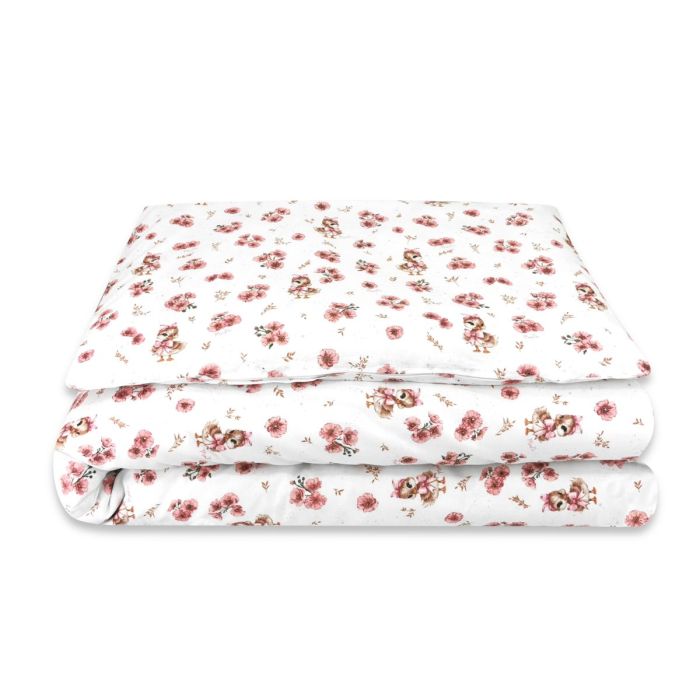 Patalynė kūdikio lopšiukui 80x70cm "Duckling pink" 