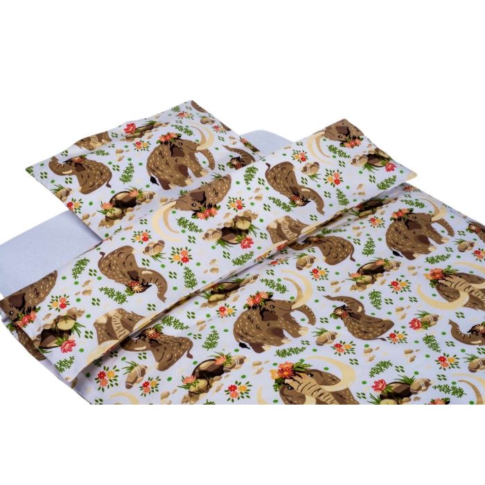 Patalynė kūdikio lopšiukui 80x70cm "PEACHES" 