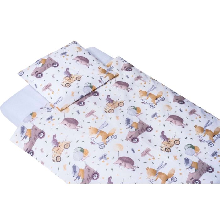 Patalynė kūdikiams 135x100 "The racers" 