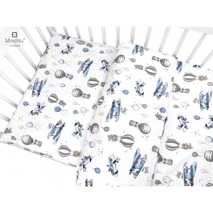 6 dalių kraitelis kūdikiui "UP BLUE"