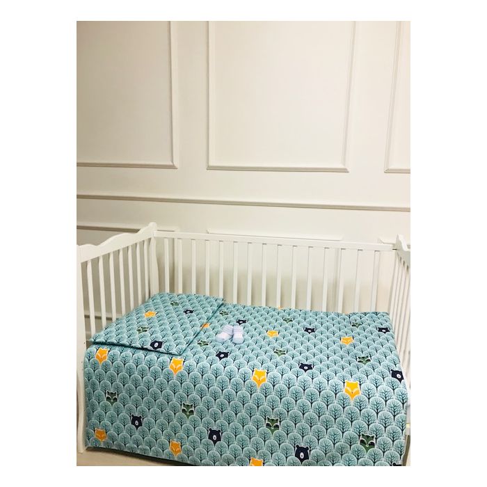 Patalynė kūdikio lopšiukui 80x70cm "KUKU" 