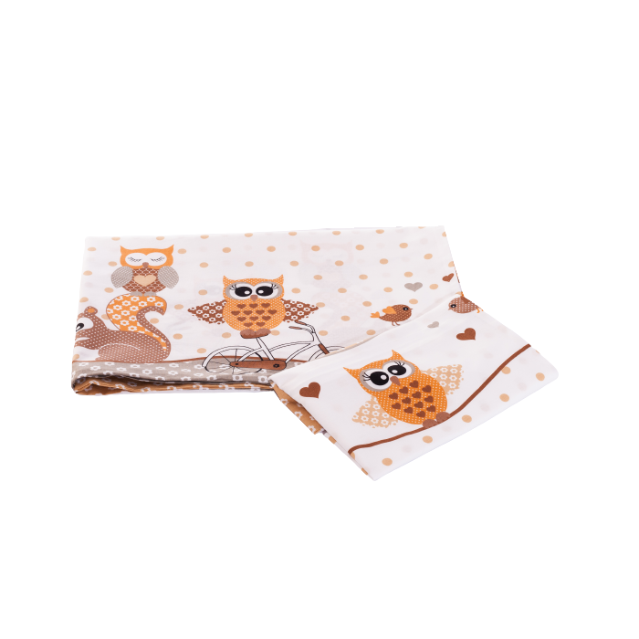 Patalynė kūdikiams 135x100 "OWL" 