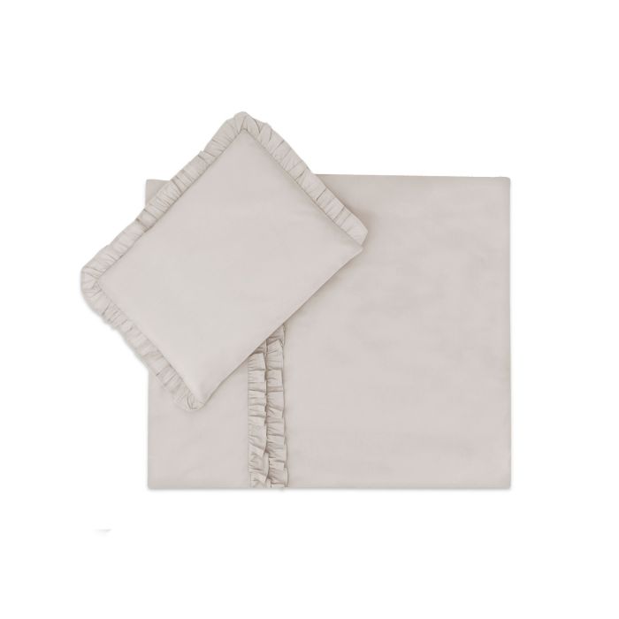 Komplektas kūdikio vežimėliui/ lopšiui "Royal" smėlio spalvos