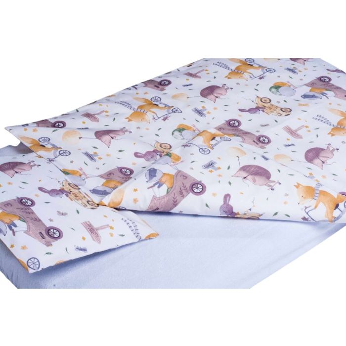 Patalynė kūdikiams 135x100 "The racers" 