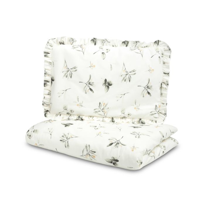 Patalynė kūdikiui 135x100 "Olive" su klostėmis