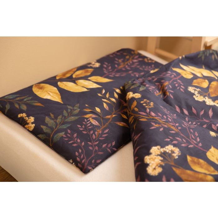 Patalynė kūdikiams 135x100 "BURGUNDY FLORAL" 