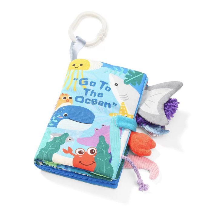 Minkšta kūdikio knygutė "OCEAN"