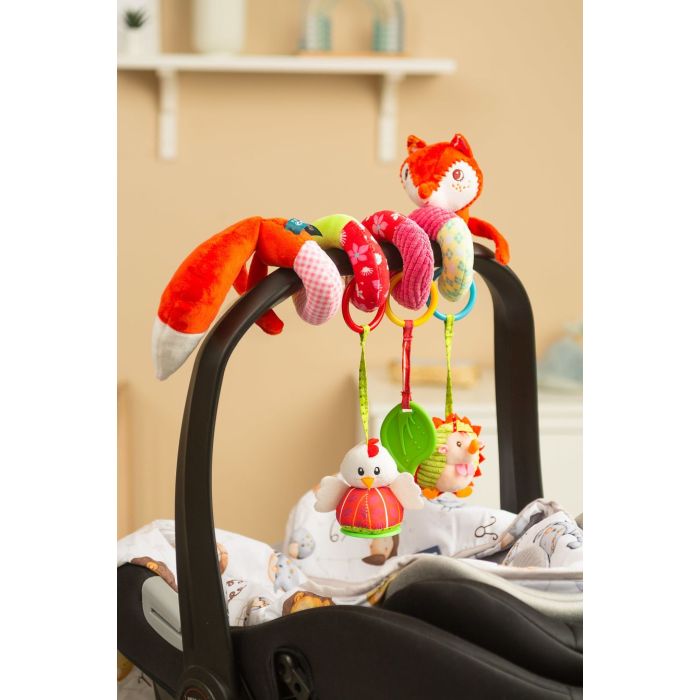 Minkštas žaislas spiralė "Foxy" 