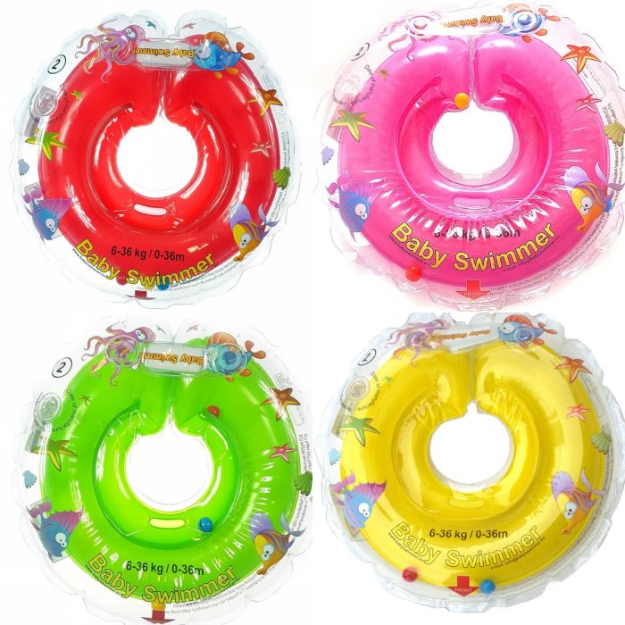 Plaukimo ratas kūdikiams ant kaklo, 6-36kg 