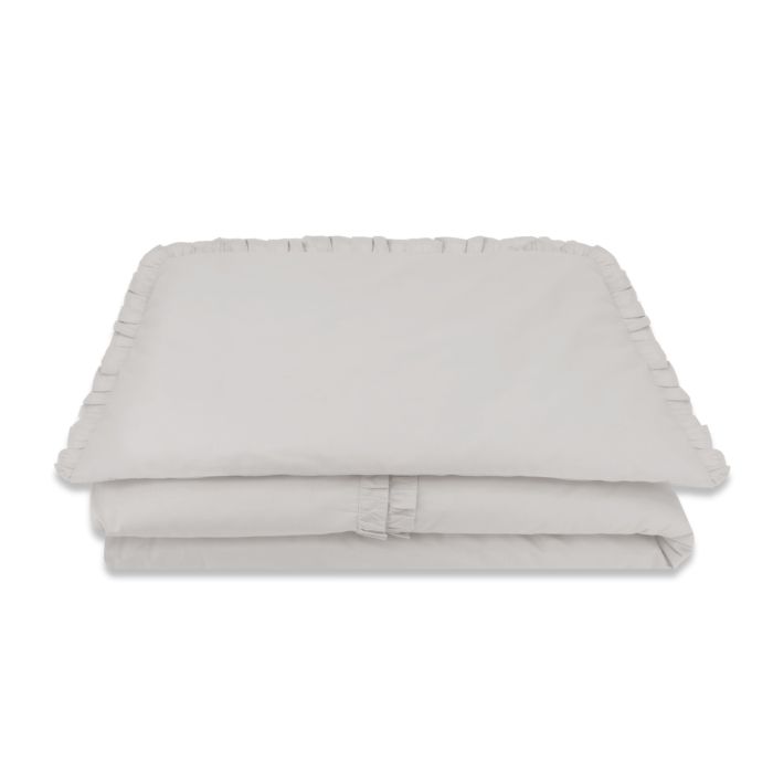 Patalynė kūdikiams su apsaugėlėmis, paklode  "Royal"  pilka