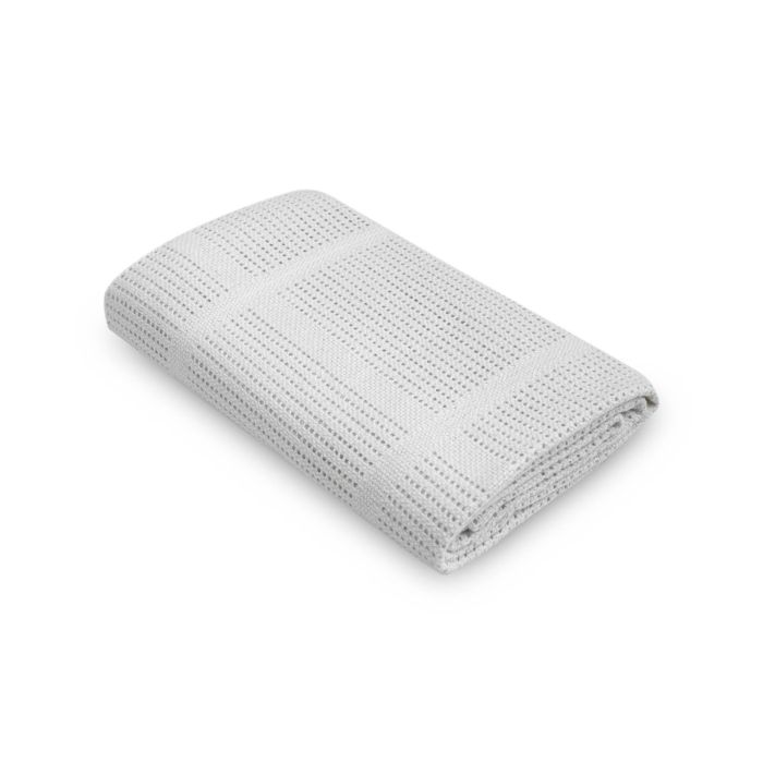 Kūdikio pledukas "Lulu light grey" 95x95 cm 