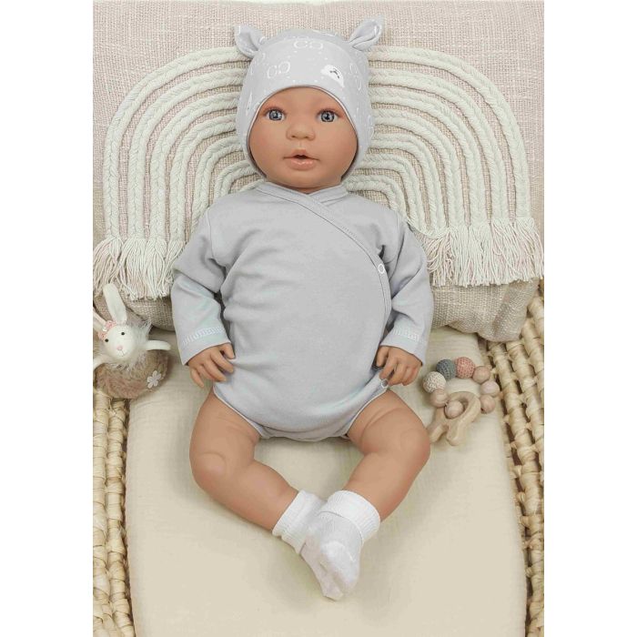 Smėlinukas kūdikiui "Blank grey"    