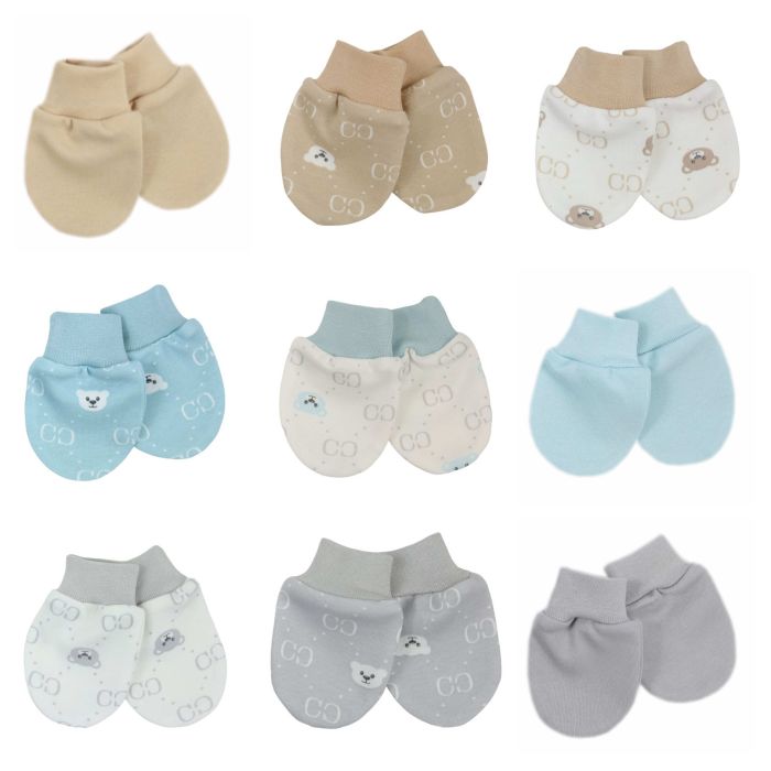 Pirštinės kumštinės kūdikiui 1 pora "Capsule" kolekcija (galima rinktis  spalvą)