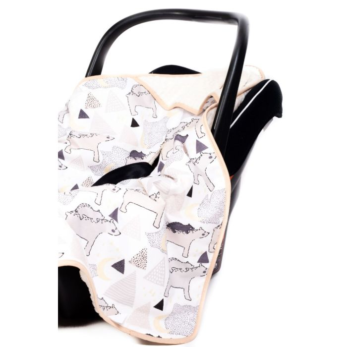 Pledas automobilinei kėdutei "Mama umka" 80x80 cm