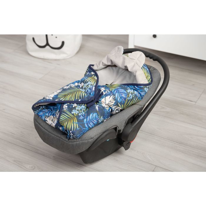 Pledas automobilinei kėdutei "Parrots" 90x90 cm