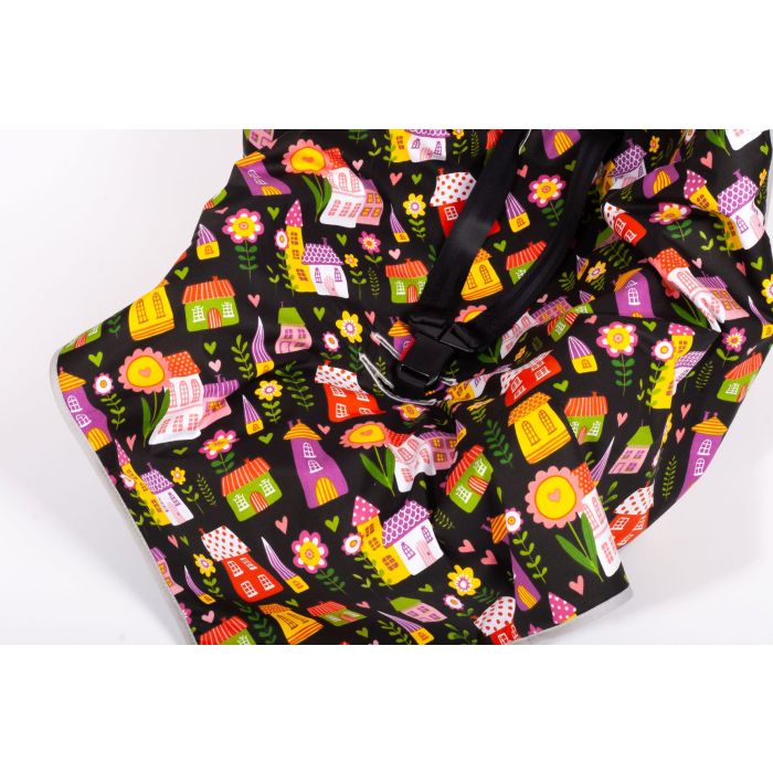 Pledas automobilinei kėdutei "HOME SWEET HOME" 80x80 cm