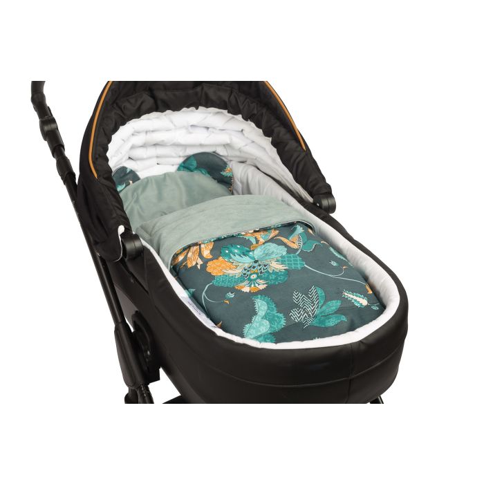 Komplektas kūdikiui "Paradise" pledas 56x76 cm ir pagalvė 36x28 cm