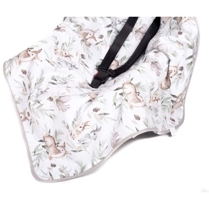 Pledas automobilinei kėdutei "Deer" 80x80 cm