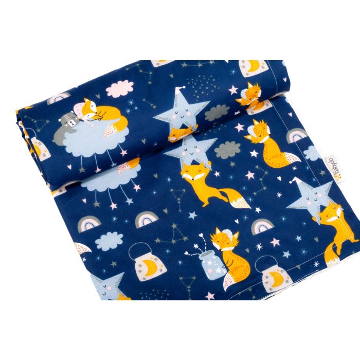 Pledas kūdikiui "Fox" 100x75cm  smėlio spalvos