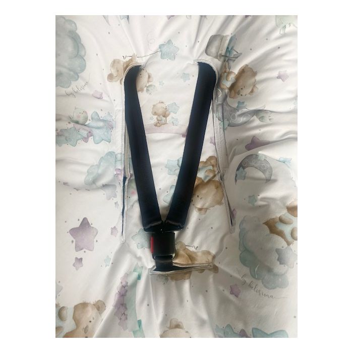 Pledas vokelis automobilinei kėdutei "Baby BEARS" 90x90 cm