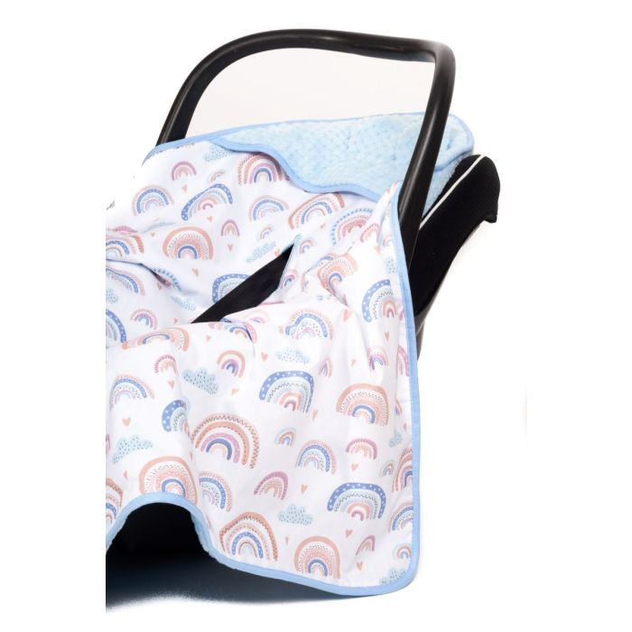 Pledas automobilinei kėdutei "Rainbow" 80x80 cm out of stock