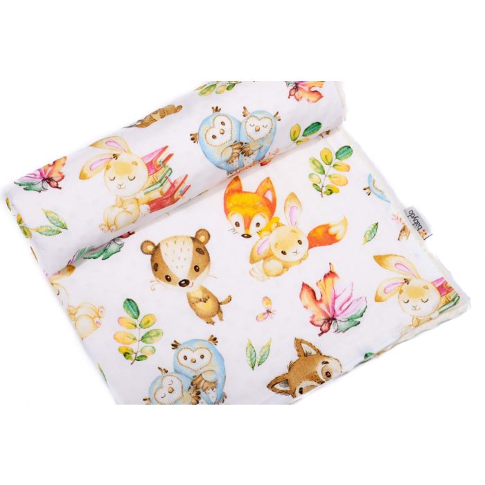 Pledas kūdikiui "Companions" 100x75cm  smėlio spalvos