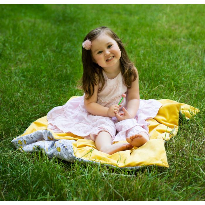 Pledas kūdikiui "Mustard" 100x75cm 