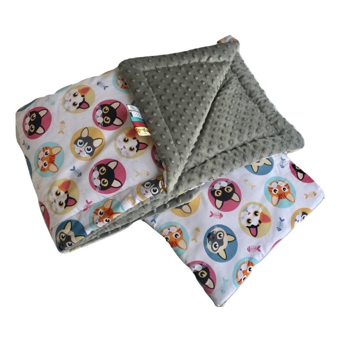 Minkšti šilti pledai vaikams - Minky