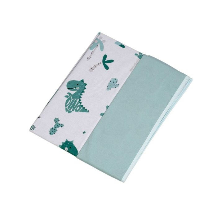 Medvilninis pledas kūdikiui "Dino" 100x75cm 