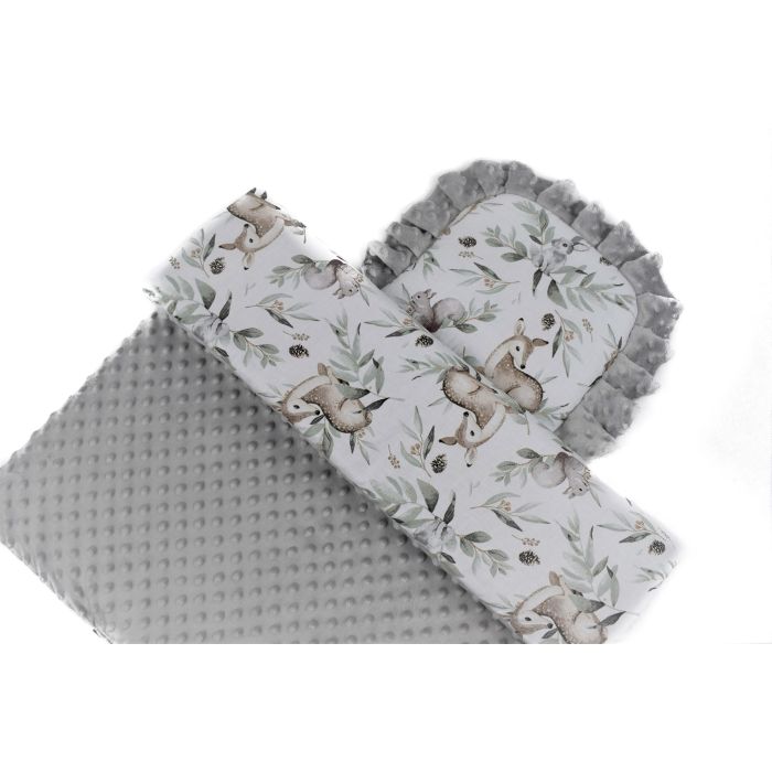 Komplektas kūdikio vežimėliui "Deer" 