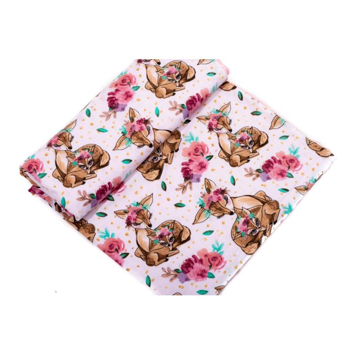 Pledas kūdikiui "Lady mama" 100x75cm  rožinės spalvos