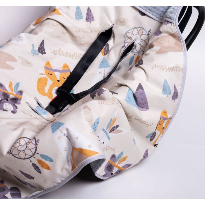 Pledas automobilinei kėdutei "Dream catcher" 80x80 cm out of stock