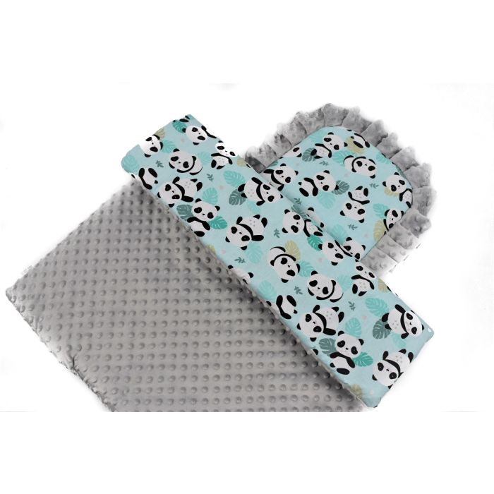 Komplektas kūdikio vežimėliui "Panda" 