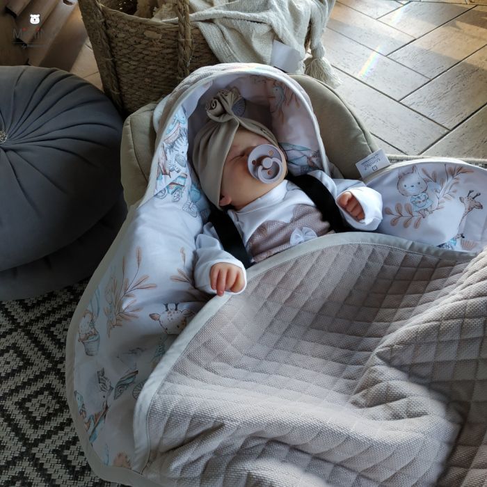 Pledas vokelis automobilinei kėdutei "Zoo" 