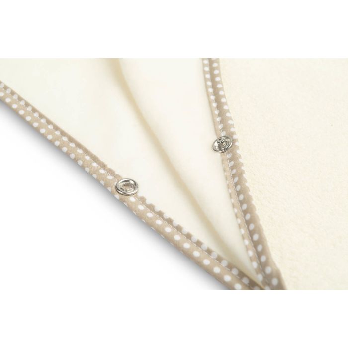 Pončas vaikams / kūdikiams "Water" 55x60 cm ECRU