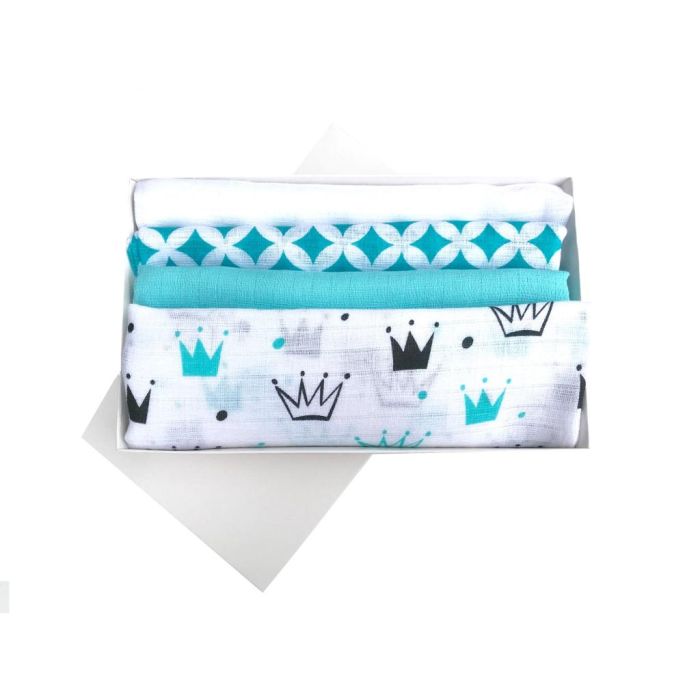 Vystyklų rinkinys kūdikiams iš marlės "Princess Jasmine"