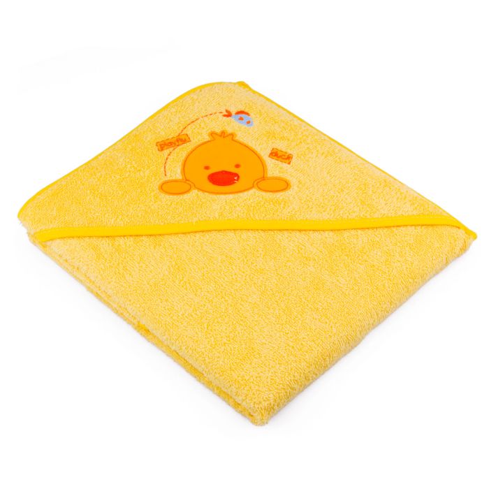 Rankšluostis kūdikiui su gobtuvu