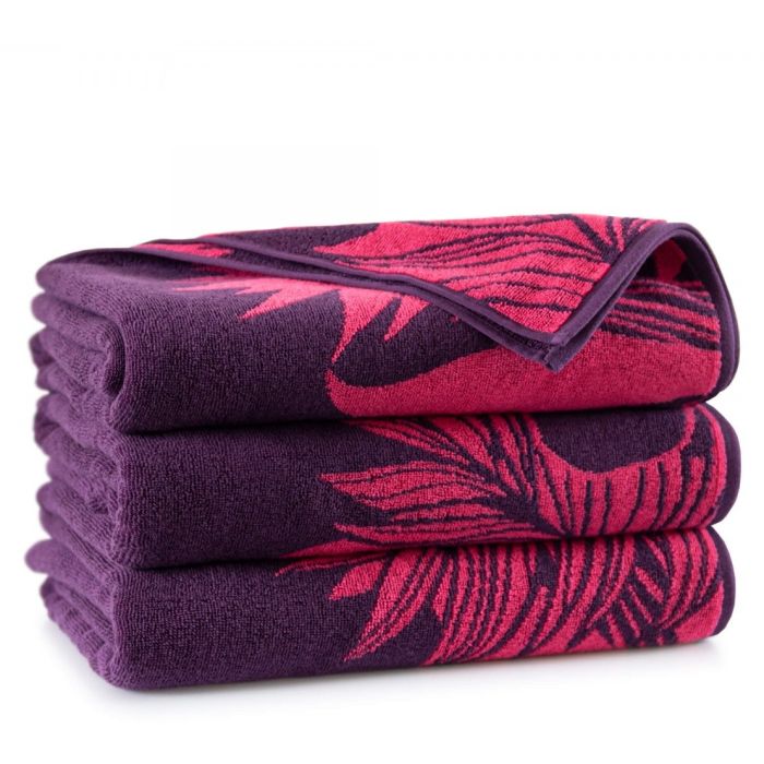 Rankšluostis "RIO" 100x160 cm violetinės spalvos